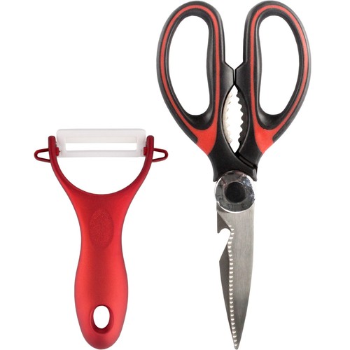 Premium 5-in-1 Kitchen Shears with Peeler Set - Picture 1 of 9