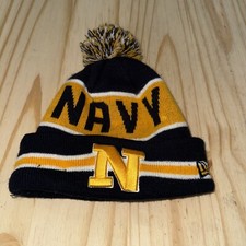 Youth New Era Navy Winter Beanie Hat Armed Forces