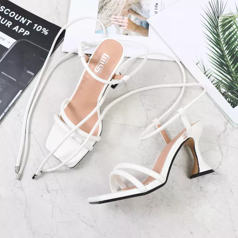 Sandali alla schiava con tacco alto shop