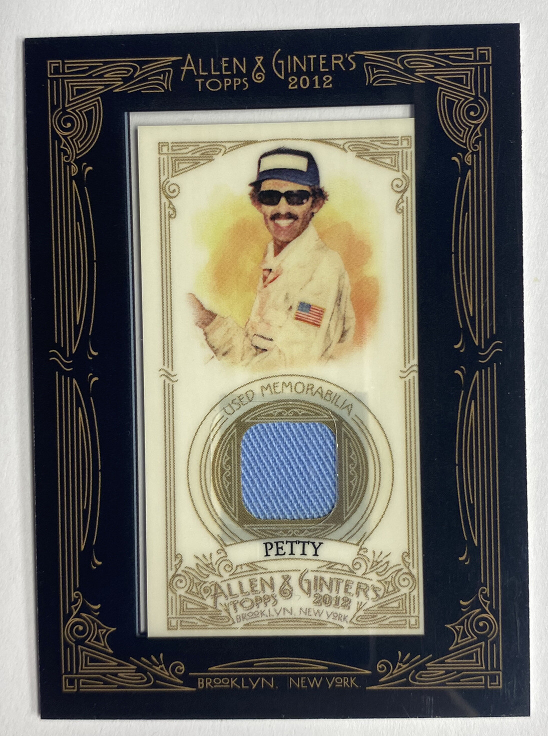 2012 Topps Allen and Ginter Richard Petty Relic #AGR-RPE