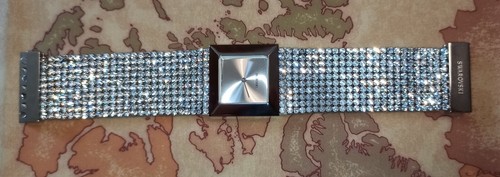 SWAROVSKI 842728 - Orologio Pavè Cristalli / Crystal Mesh Watch - Raro - Vintage - Foto 10 di 11