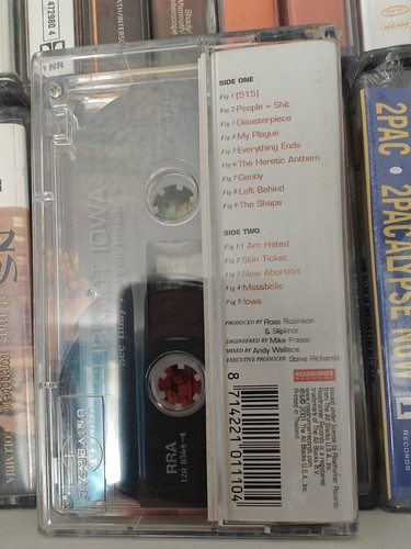 Slipknot Iowa FULLY PLAY GRADED Cassette Album **Ref Images - Picture 4 of 12
