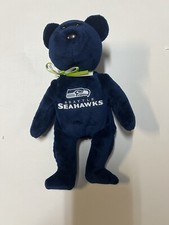 Ty Beanie Babies NFL Seattle Seahawks Football Bear New Condition No Tag