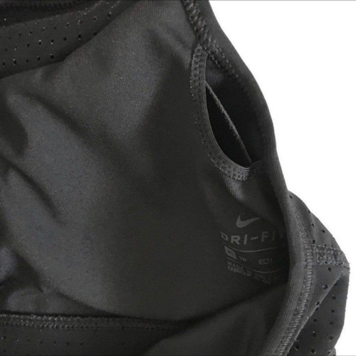 Reggiseno sportivo Nike classico crossback nero XS/S imbottiture rimovibili traspirante DriFit - Foto 10 di 12