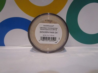 BARE MINERALS ~ ORIGINAL FOUNDATION POWDER ~ GOLDEN FAIR # 04 ~ 0.28 OZ