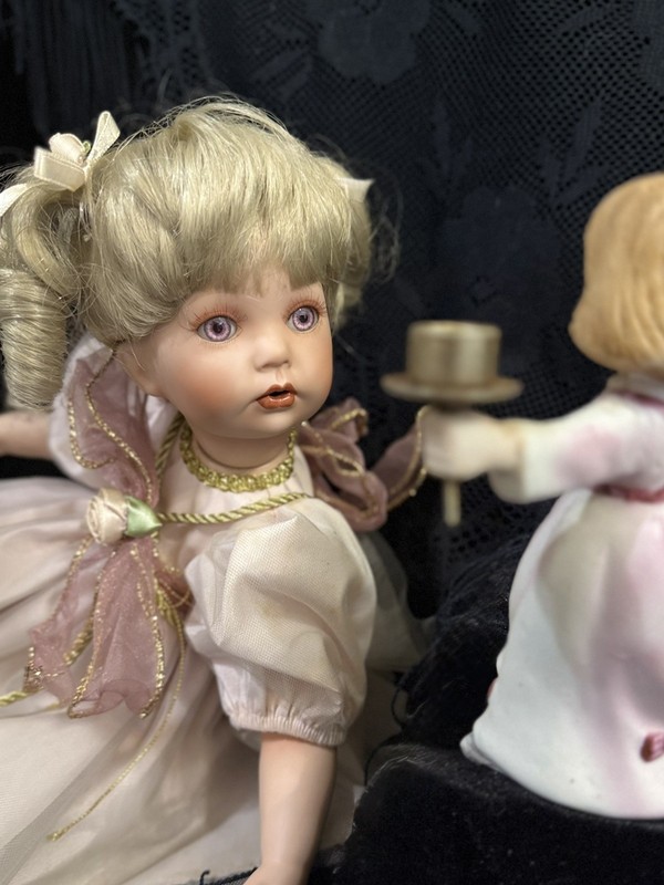 Haunted Doll Seraphim Veil Guidance Transitioning Spirits In Vessels Protection