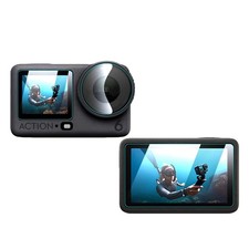 for DJI OSMO Action 6 Tempered Glass Screen Protector Lens Protective Film