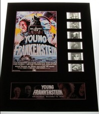 YOUNG FRANKENSTEIN Mel Brooks 35mm Movie Film Cell Display 8x10 Gene Wilder LE