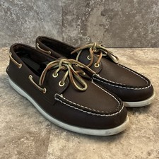Sperry Top-Sider Brown Leather 2-Eye Boat Deck Shoes Women s Size 9M 9195017