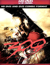 300 Combo HD DVD and Standard DVD BRAND NEW SEALED