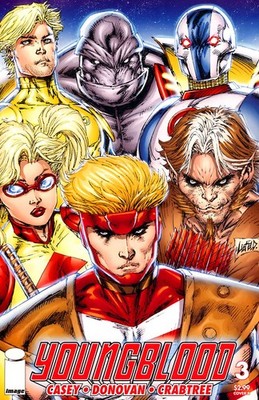 Youngblood (Vol. 4) #3B FN; Image | Rob Liefeld Variant - w/Bag+Board