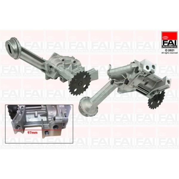 FAI Autoparts MotorÖLpumpe ÖLpumpe Passend FüR Dacia Dokker Duster Lodgy Logan-image