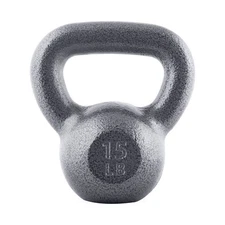CAP Barbell 15lb Cast Iron Kettlebell, Single