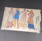 Vogue 8375 Vintage 1970s Misses Apron Pattern Uncut Plus Size 12-18 — photo 1