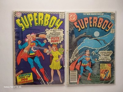 DC Comics Superboy 131 (1966) and The New Adventures of Superboy 21 (1981) Set