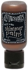 Dylusions Shimmer Paint 1oz-Tree Bark