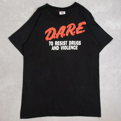 Tennessee River Vintage D.a.r.e. Single Stitch T-Shirt Large Herren 90er USA