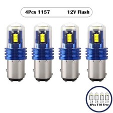 Rstob 4x 1157 7443 Strobe Led Bulbs Csp 3570 3-led For Turn Signal Brake Reverse Rstob 4x 1157 7443 Strobe Led Bulbs Csp 3570 3-led For Turn Signal Brake Reverse