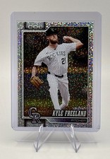 2026 Topps Series 1 Celebration - Kyle Freeland #106 Confetti Foil SP Rockies