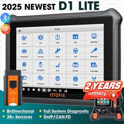 2025 OTOFIX D1 Lite Bidirectional Full System Diagnostic Tool Key Coding Scanner