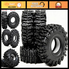 1.0 Mud Slingers Tires 64mm x 25mm Super Soft Sticky Crawler Tyres for RC Cars