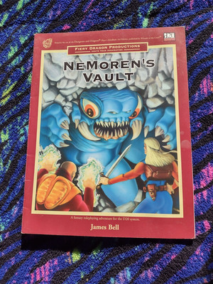Nemoren s Vault D&D 5e Module  WOTC Dungeons & Dragons Fiery Dragon Productions