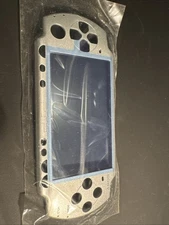 OFFICIAL OEM SONY PSP 2000 Silver Replacement Front Faceplate