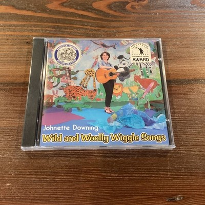 Wild and Woolly Wiggle Songs by Johnette Downing (CD, 2001) Sealed New Orleans
