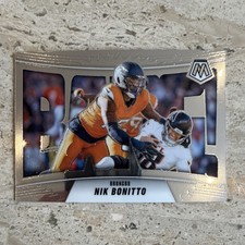 Panini 2025 Mosaic Bang! Nik Bonitto Denver Broncos #5 Football Card
