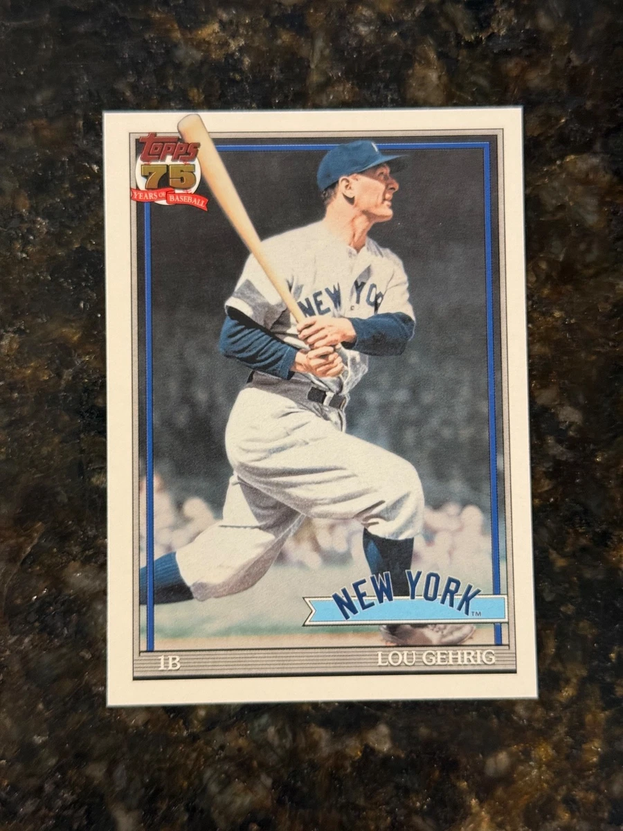 Topps Lou Gehrig Baseball Sports Trading Card Singles for sale | eBay