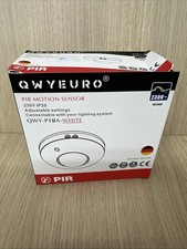 PIR Motion Sensor 240v Ip20 light switch ￼movement sensor  