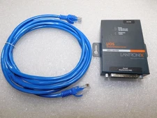 LANTRONIX UDS1100 POE UNIVERSAL SERIAL DEVICE SERVER ETHERNET  RS232/RS422/RS485