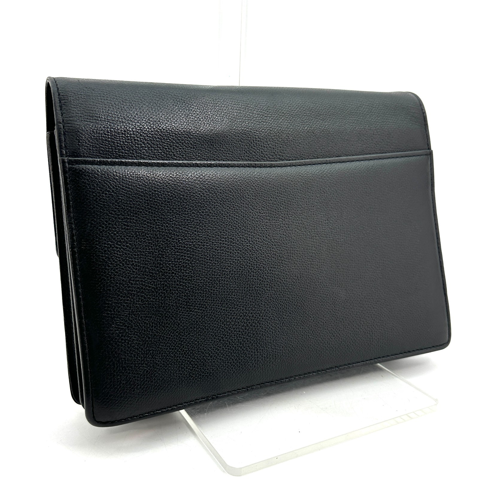 Pochette Saint Laurent Vintage Pelle Nera Yves Saint Laurent YSL Autentica