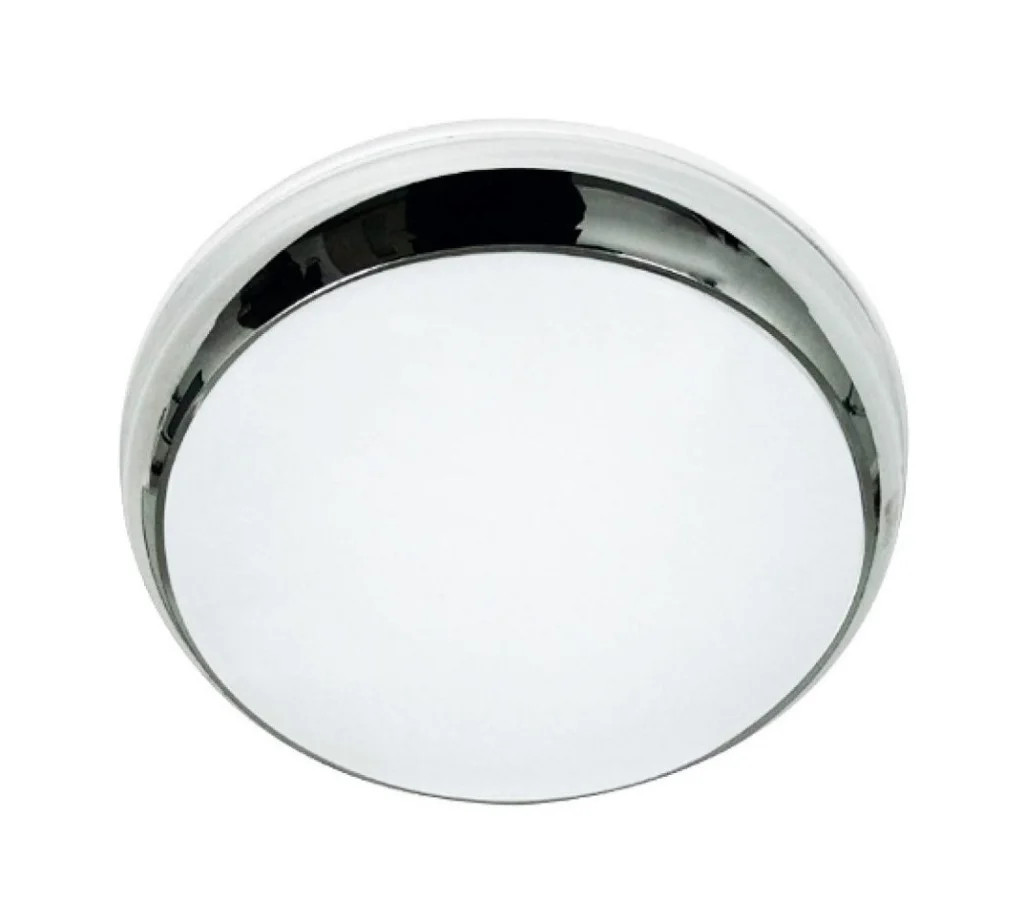 Silver Lunar Bulkhead Bezel Chrome For 17w Ring Only LUNCTRIM330
