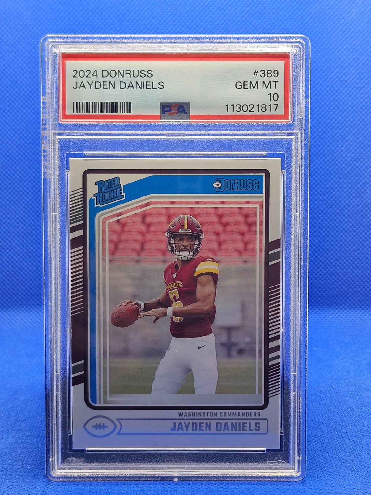 Jayden Daniels Panini Donruss #389 Base