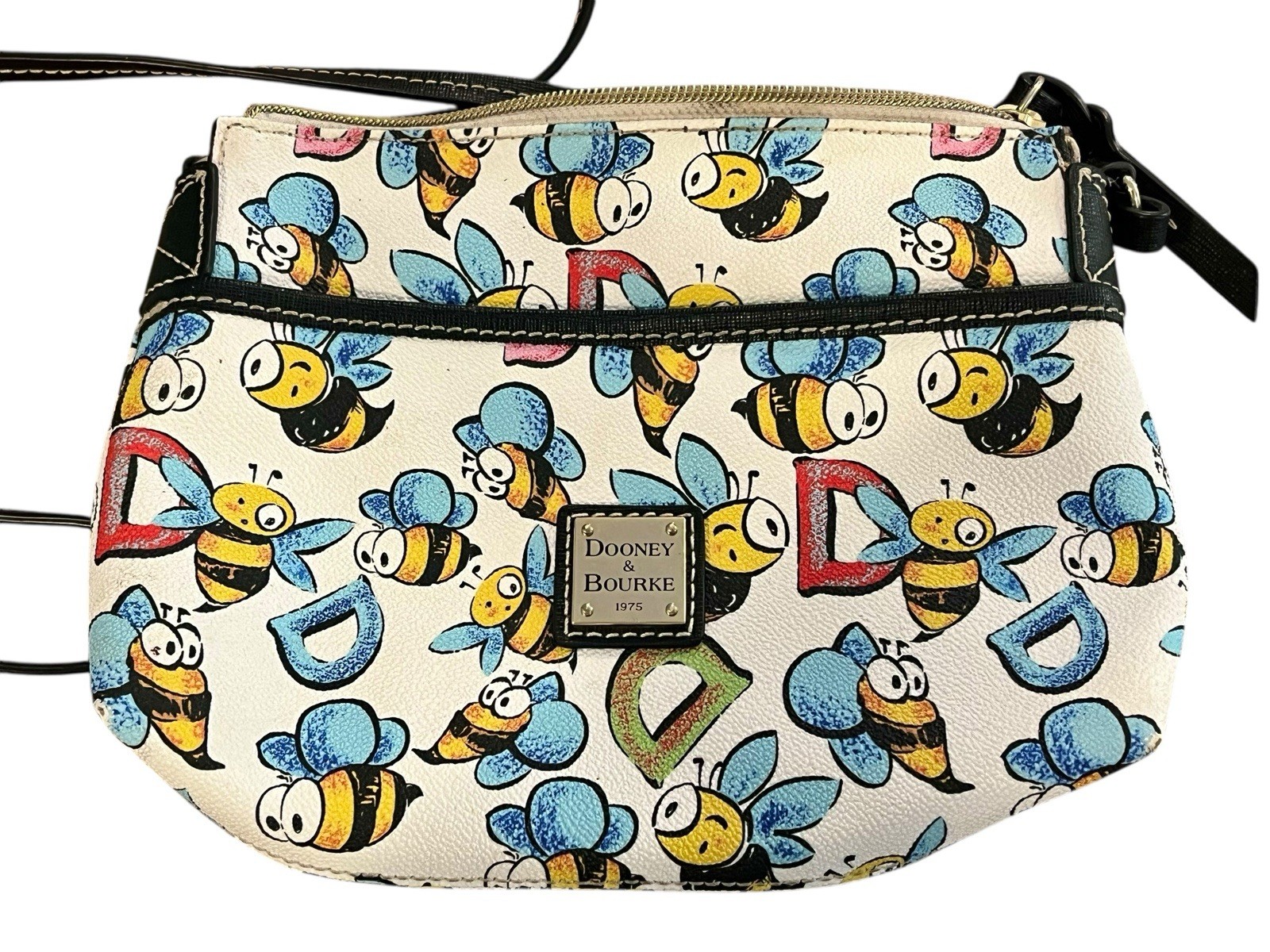 Dooney & Bourke Bumble Bee Crossbody Purse, Dooney & Bourke Purse, Bumble Bee