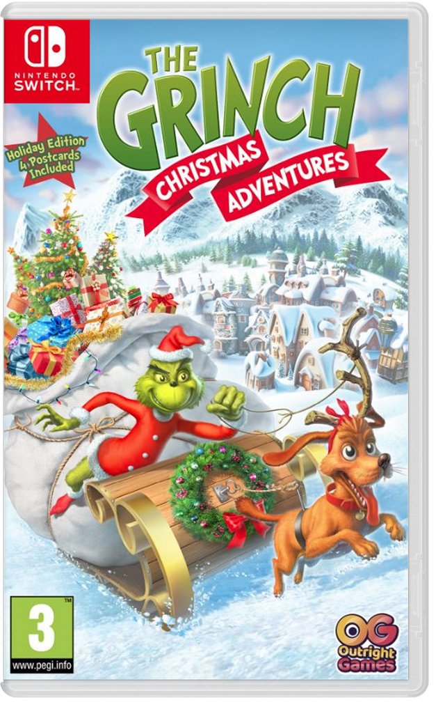 The Grinch: Christmas Adventures - Holiday Edition Switch BRAND NEW AND SEALED - Image 3