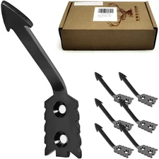 European Deer Skull Mount Hanger, Euro Wall Mount Hanger for Deer Head and Ot...