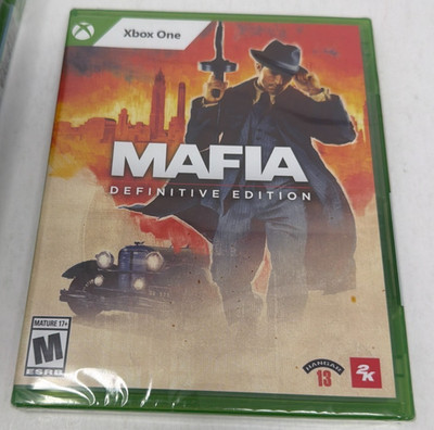 MAFIA: Definitive Edition 2K23 Xbox One New & Sealed!