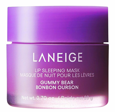 LANEIGE Lip Sleeping Mask Gummy Bear Purple 0.70 oz 20g Overnight Lip Care