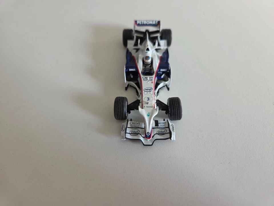 Minichamps 1/43 BMW Sauber F1.08 N. Heidfeld - 2008 - Per ricambi/ricambi - Immagine 2 di 4