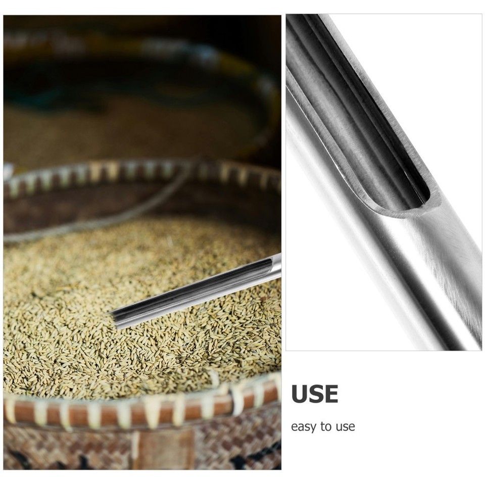 Soil Core Sampling Tool Stainless Steel Sample Grain Powder Solid ...