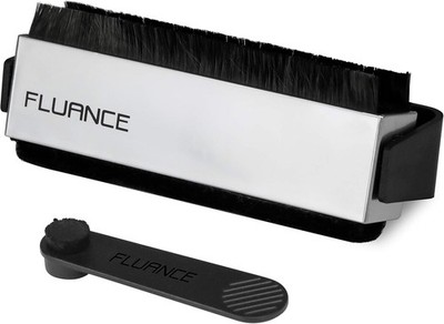 Fluance Vinyl Record & Stylus Cleaning Kit 2-in-1 LP Brush VB52