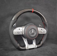 Mercedes AMG Carbon Sport Lenkrad W205 W213 W222 204AMG Universal BLACK NEU