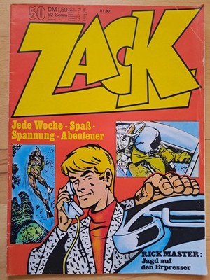 ZACK Nr.50 von 1972 Lucky Luke, Rick Master, Enterprise, Mick Tangy... - Z1-2