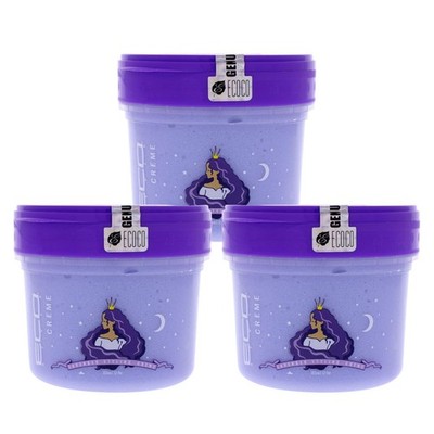 LOT OF 3 Eco Style Lavender Styling Cream by Ecoco, Purple Majesty 12oz Cream