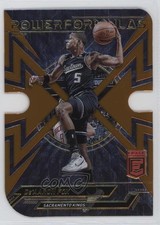 2022-23 Donruss Elite Power Formulas Orange Die-Cut De'Aaron Fox #19 14mf