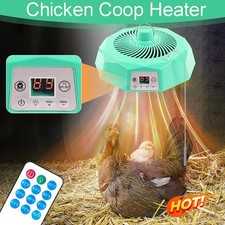 500W Smart Chicken Coop Heater Timer and Temp Controllers Chicken Coop Heater