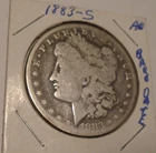 1883 S Morgan Silver Eagle Dollar Coin Choice AG / Good Circulated