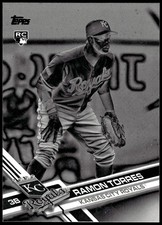 Ramon Torres Kansas City Royals 2017 Topps Update Black & White #US6